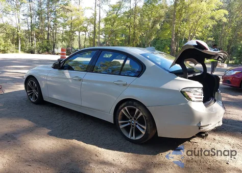 2012 BMW 328I z USA, uszkodzony, nr VIN WBA3A5C54CF349045